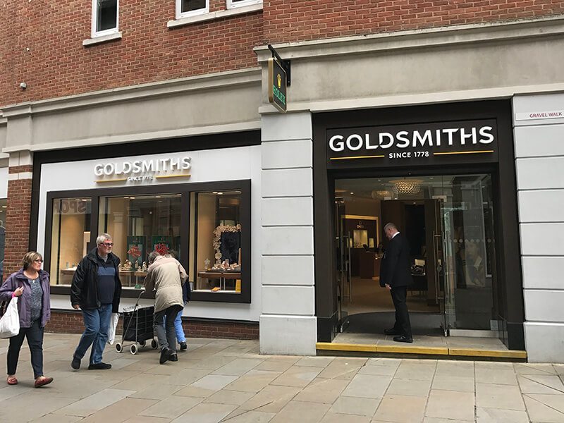 Goldsmiths Whitefriars Shopping