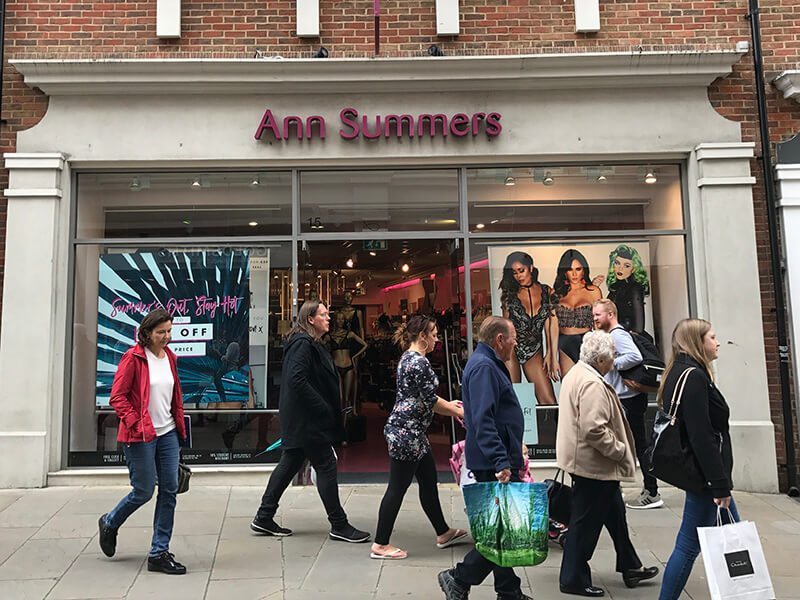 Ann Summers, Whitefriars, Canterbury