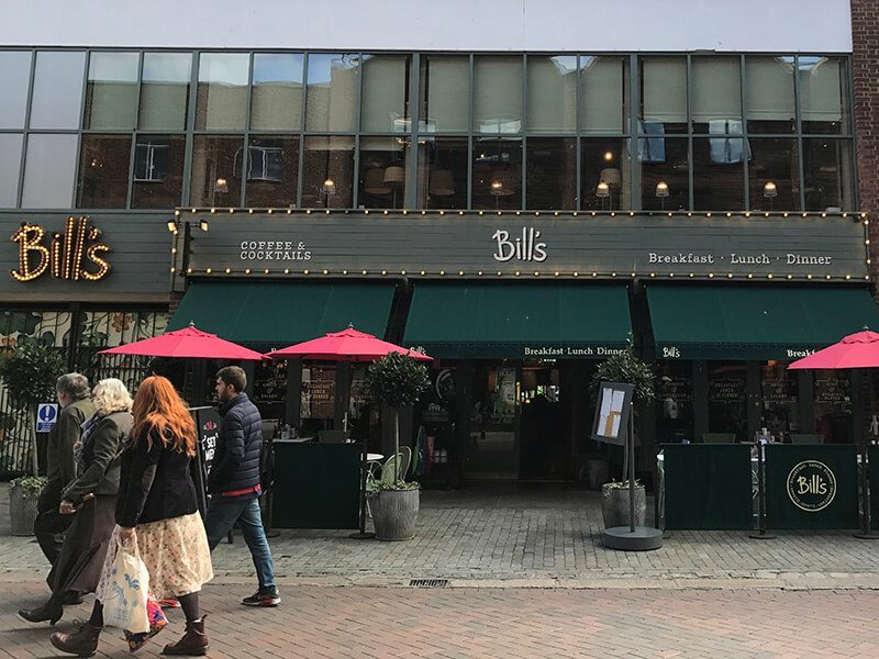 Bill's, Whitefriars, Canterbury