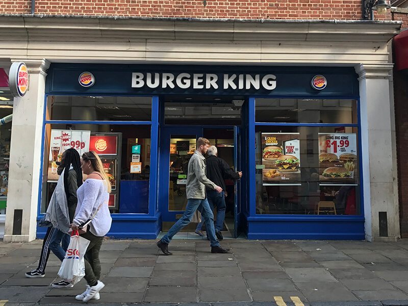 Burger King, Whitefriars, Canterbury