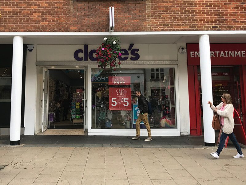 Claire's, Whitefriars, Canterbury