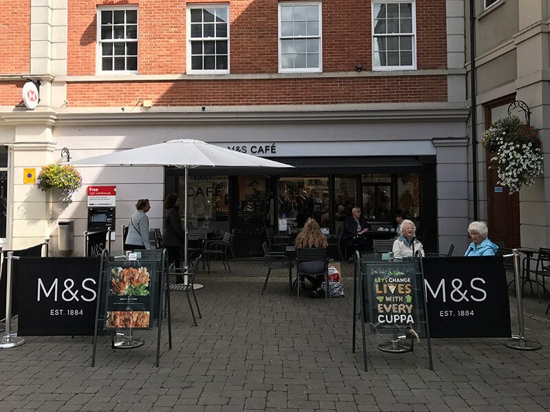 M&S Cafe, Whitefriars, Canterbury