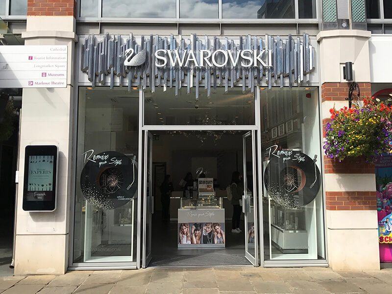 Swarovski, Whitefriars, Canterbury